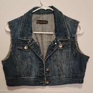E/V-003 Denim Sleeveless Vest